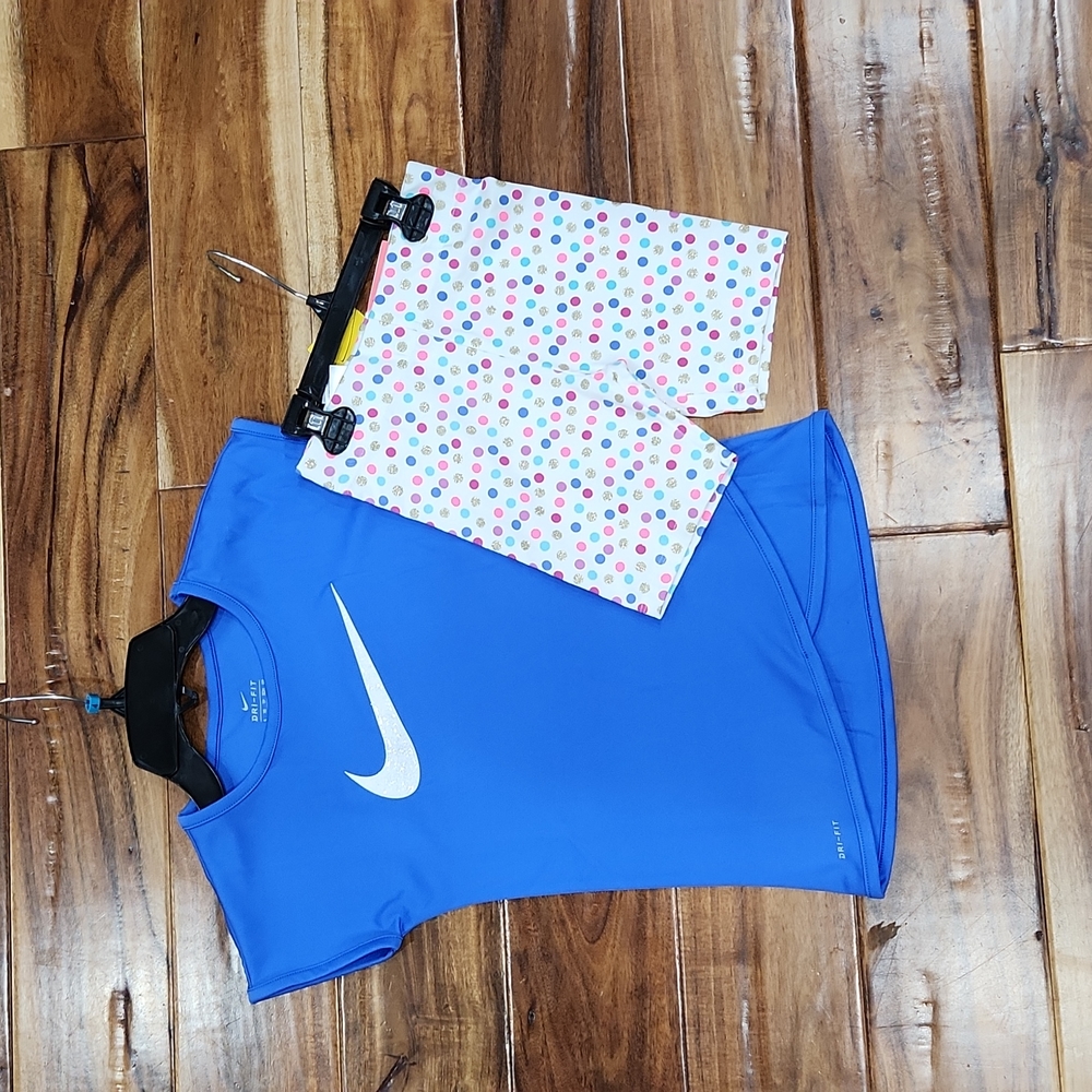 🆕️ Nike Tee & Bike Shorts by Cynthia Rowley